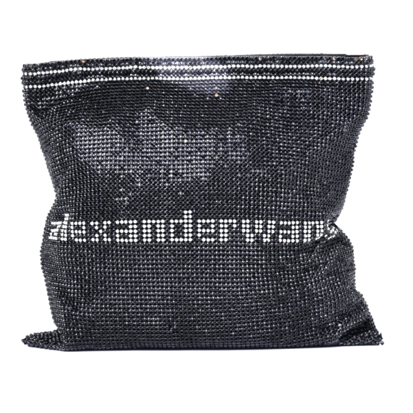 Alexander Wang Handbags - NWT$1500 Alexander Wang Logo Wanglock Mesh Pouch